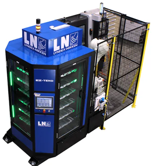 Lyndex-Nikken's EZ-Tend modular CNC machine tending platform