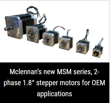 New stepper motors for OEM applications