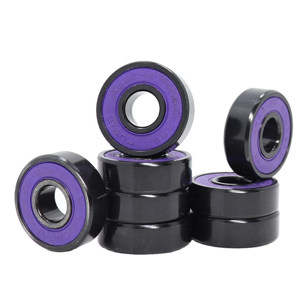 608 2RS Inline Roller Skate Wheel Bearing 608 RS ABEC9 Anti Rust Skateboard Ball Bearings 608RS Blue Sealed 8x22x7 mm Shaft