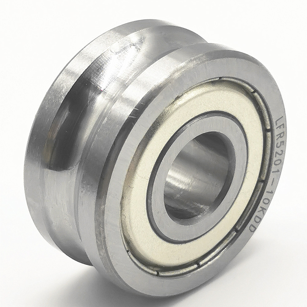Precision U grooved profile track wheel roller bearings for the Linear Telescopic Slides LFR5201-12KDD LFR5201-12NPP 12mmx35mmx15.9mm