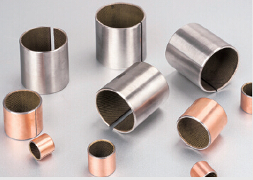 Steel with PTFE Fiber Fabric Bearings