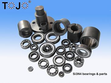 Si3N4 bearings & parts