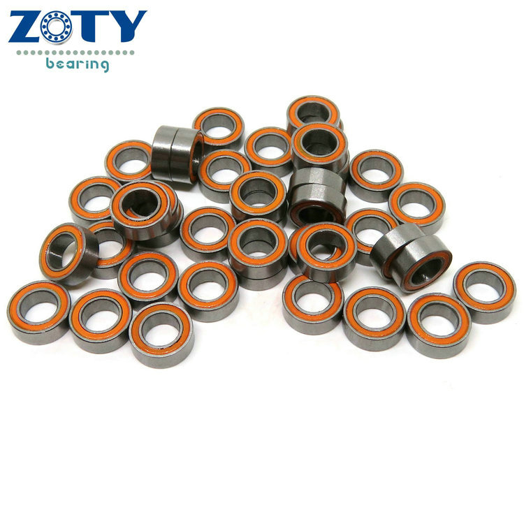 SMR74C/2RS orange seal inner ceramic spool bearing SMR74C-2RS