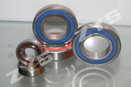 High-speed sealed angular contact ball bearings