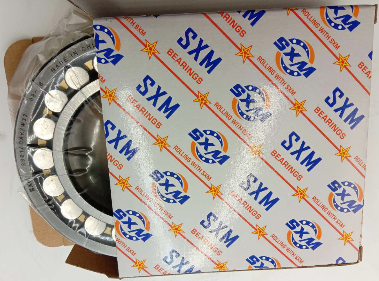 Chinese Wuxi Industrial Bearing Price Steel Cage Spherical Roller Bearing