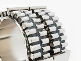Four-row cylindrical roller bearings