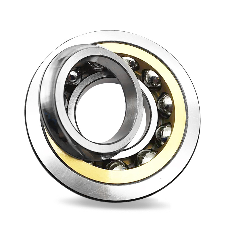 Four point angular contact ball bearing QJ320M series