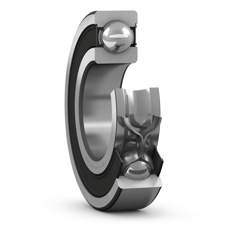 Single Row Sealed Deep Groove Ball Bearings