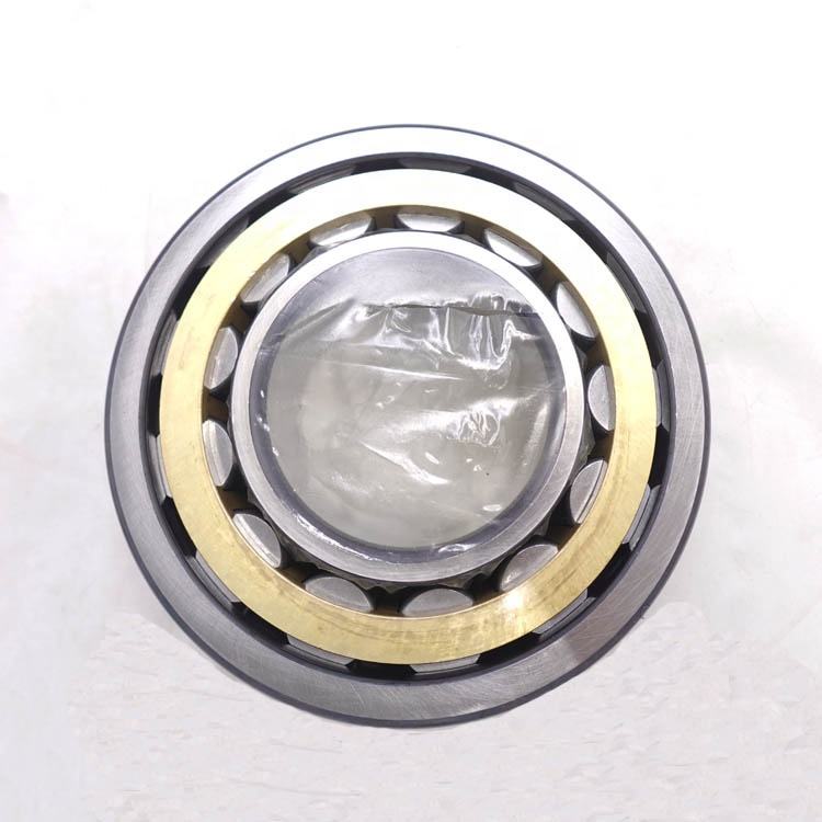 Robust Single Row Cylindrical Roller Bearing NJ206EM with Machined Brass Cage for Mining Equipment