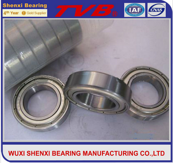 single row high quality customized miniature ball bearing V groove ball bearing with steel cage for