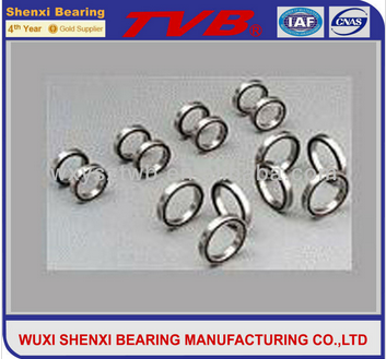 sealed self-closing deep groove ball bearing with eccentric locking collar