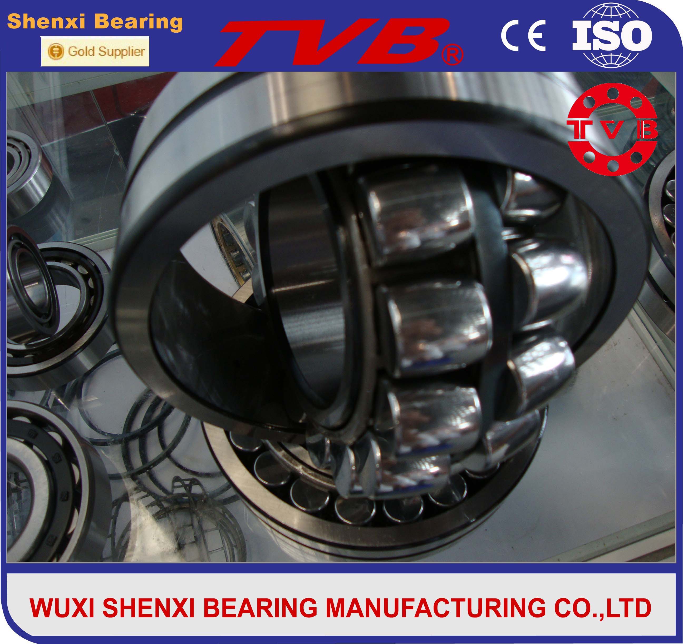 High Quality Spherical Roller Bearings 24040CC/W33 Two Piece Steel Cage Roller Bearings
