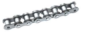 Short pitch transmission precision roller chains