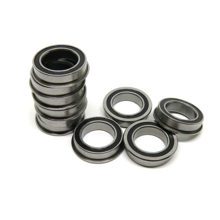 F6700RS 10x15x4mm Rubber Sealed Flanged Rolling Bearing F6700-2RS