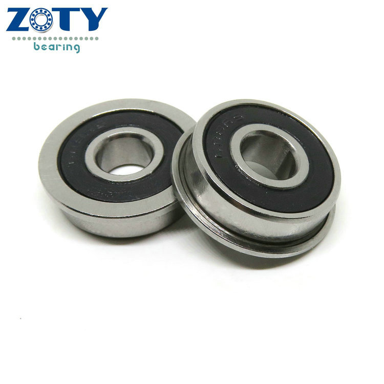 F608rs 8x22x7mm rubber seals flanged bearing f608-2rs