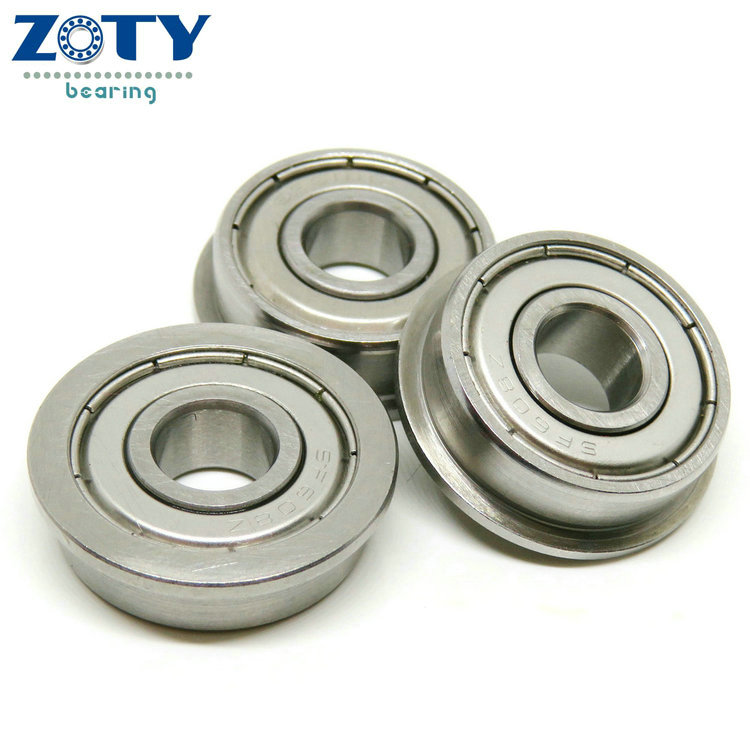 China Supplier 8x22x7mm F608zz Electric Motor Bearing with Flange