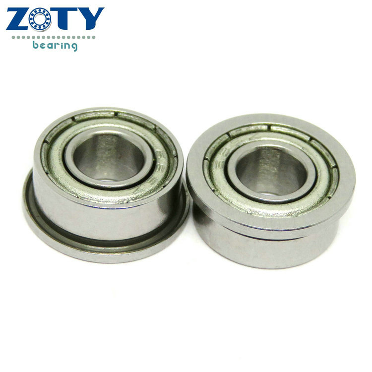 F627ZZ 7x22x7mm Flanged Ball Bearing for Machines