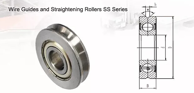 cable wire straightening roller SD35(12mmx35mmx15.9mm )