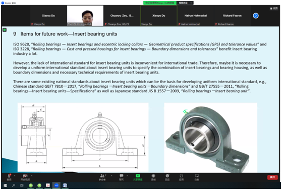 Contributing Chinese Wisdom to International Standardization of Rolling Bearings - ZYS Leading a Group to Participate in the 31st ISO/TC4 Plenary Session