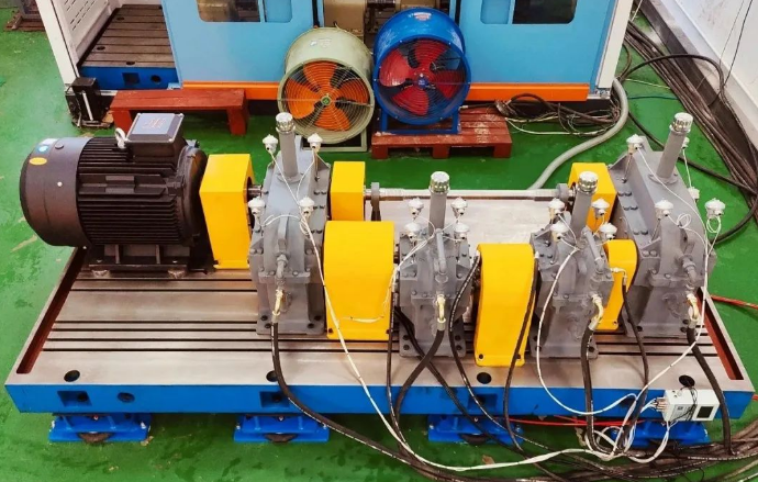 The mechanically enclosed ultra-high-speed test bench developed by Pingyao Reducer was successfully debugged 