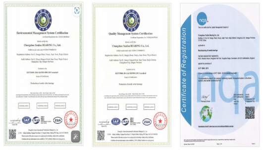Qualification Certificate