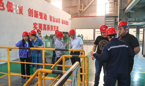 Li Fengyang, Vice Chairman and Executive Director of Wafangdian Metallurgical Bearing Group, and his delegation visited Austeel for a tour and exchange..png