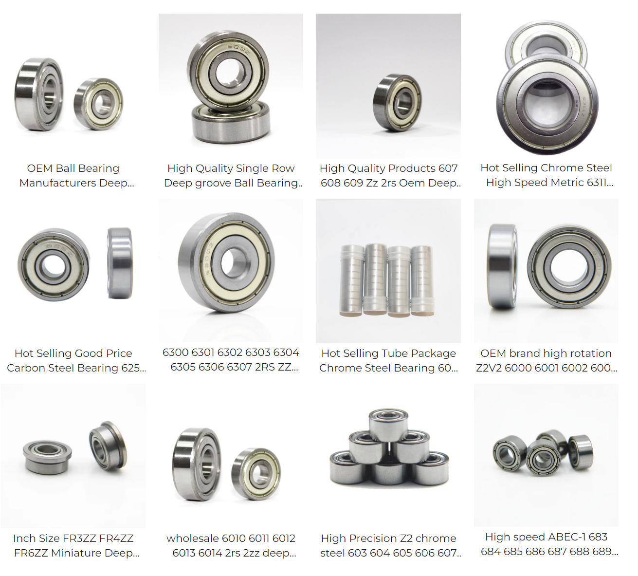 CIXI HOTO Deep groove ball bearing.png